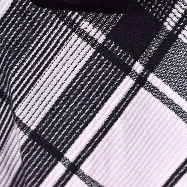 1960s Black Plaid Maxi Skirt Cats Like Us
