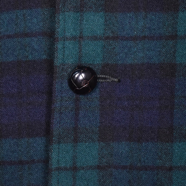 1960s Black Watch Plaid Jacket Cats Like Us