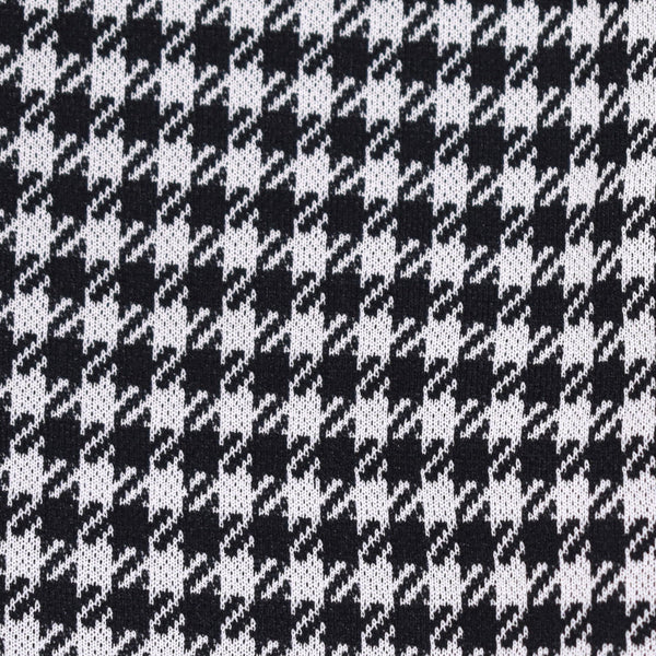 1960s Black & White Houndstooth Vest and Pant Set Cats Like Us