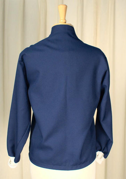 1960s Blue Racing Jacket Cats Like Us
