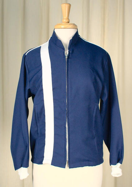 1960s Blue Racing Jacket Cats Like Us
