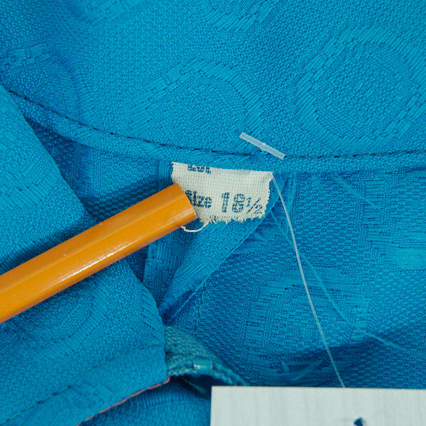 1960s Blue Smock Shirt Dress Cats Like Us