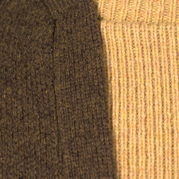 1960s Brown Faux Layer Sweater Cats Like Us