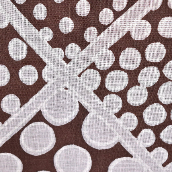 1960s Brown Ruffle Dot Vintage Dress Cats Like Us