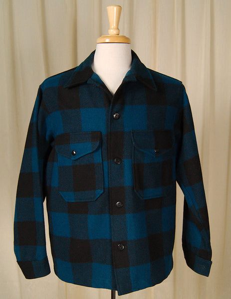 1960s Buffalo Plaid Pendleton Cats Like Us