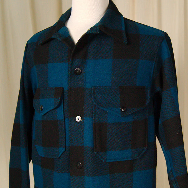 1960s Buffalo Plaid Pendleton Cats Like Us