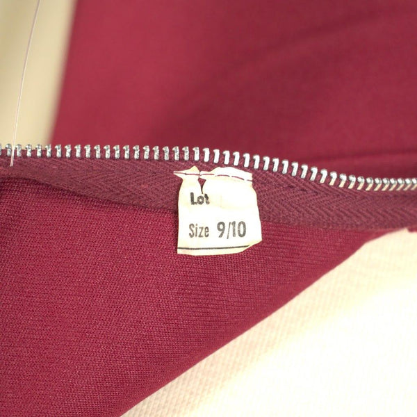 1960s Burgundy Capelet Maxi Cats Like Us