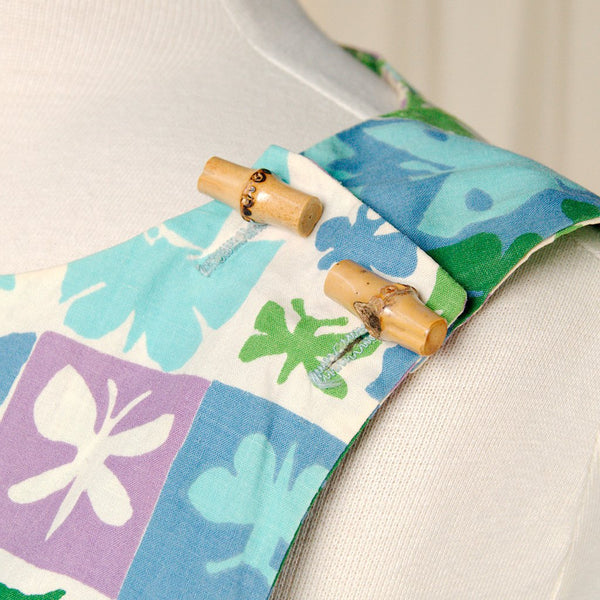 1960s Butterfly Tiki Dress Cats Like Us