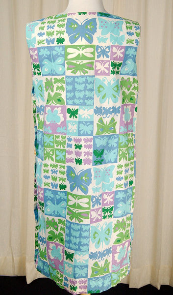 1960s Butterfly Tiki Dress Cats Like Us