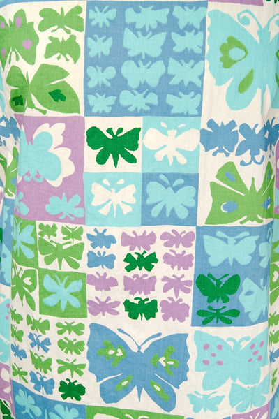 1960s Butterfly Tiki Dress Cats Like Us