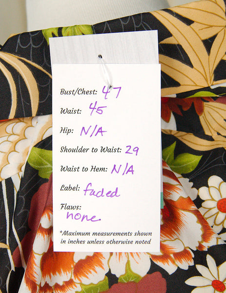 1960s Crane Hawaiian Shirt Cats Like Us