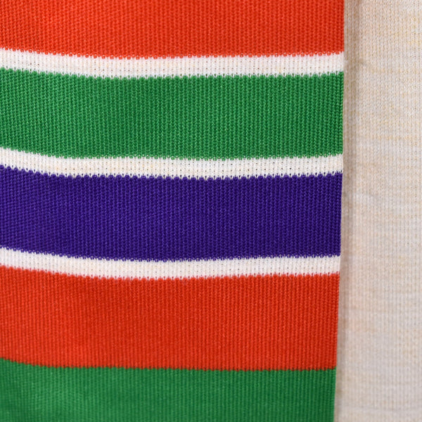 1960s Cream Striped Dress with Jacket Cats Like Us
