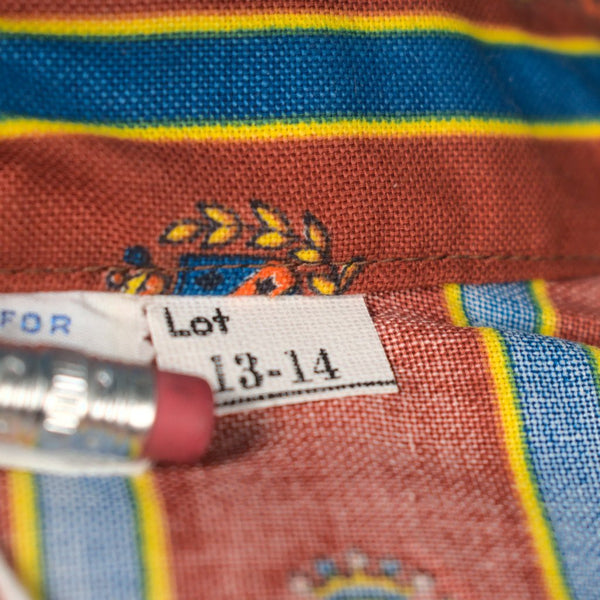 1960s Crest & Stripe Shirt Cats Like Us