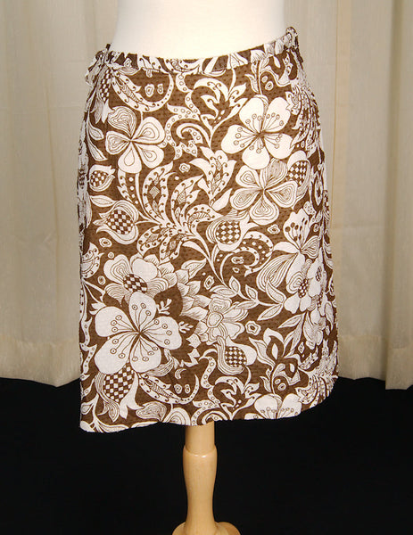 1960s Floral Chic Skirt Set Cats Like Us