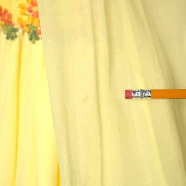 1960s Flower Child Maxi Dress Cats Like Us