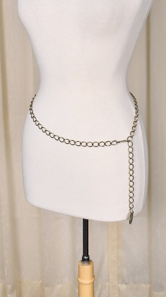 1960s Gold Chain Quarter Belt Cats Like Us