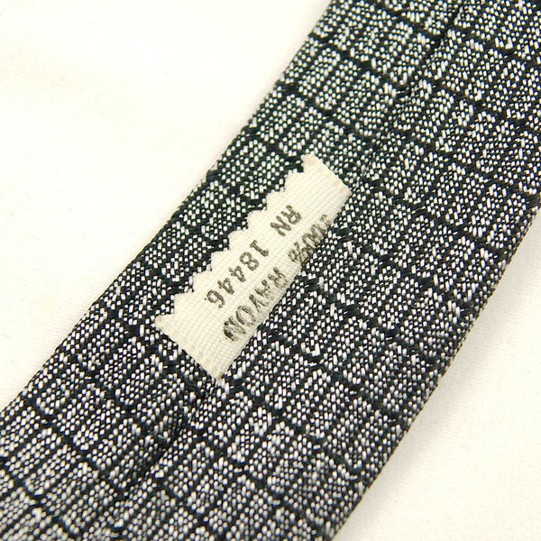 1960s Gray Rectangle Skinny Tie Cats Like Us