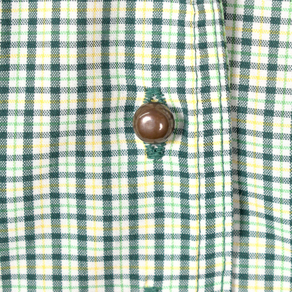 1960s Green Plaid Vintage Shirt Dress Cats Like Us