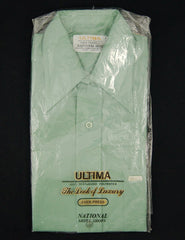 1960s Green Textured Shirt
