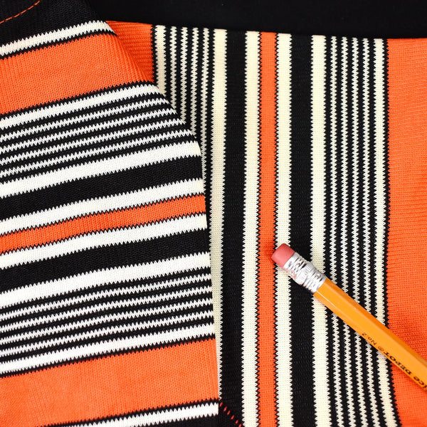 1960s Halloween Stripe Vintage Dress Cats Like Us