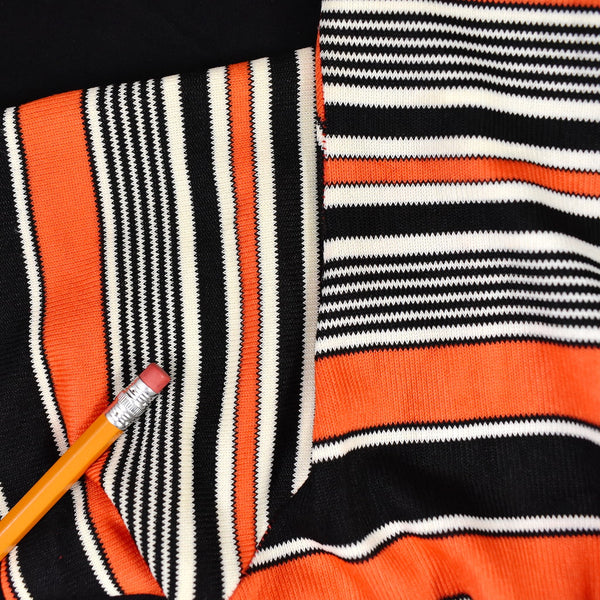 1960s Halloween Stripe Vintage Dress Cats Like Us