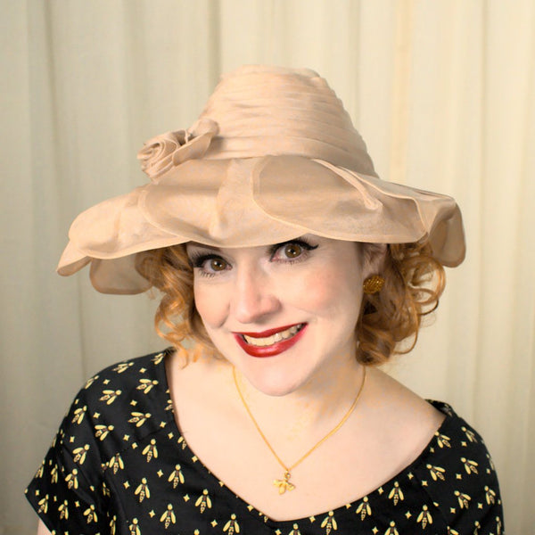 1960s Honeycomb Petal Hat Cats Like Us