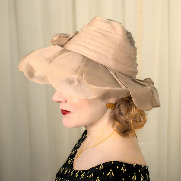 1960s Honeycomb Petal Hat Cats Like Us