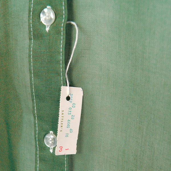 1960s Hunter Green Shirt Cats Like Us