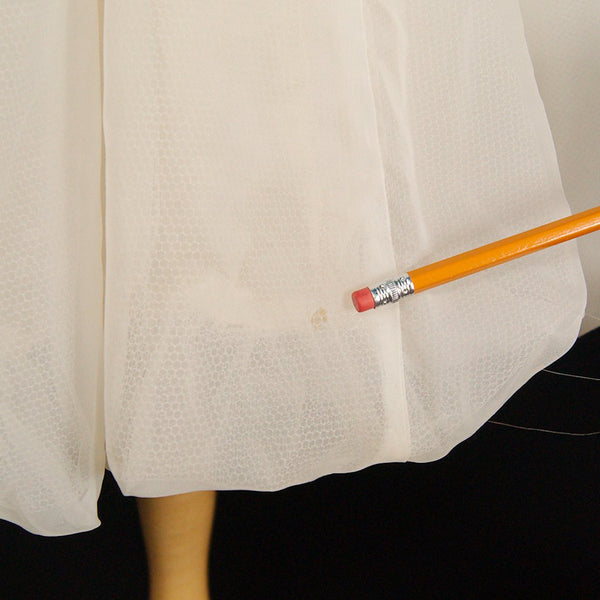 1960s Ivory Bubble Swing Dress Cats Like Us