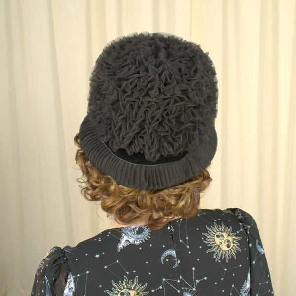 1960s Mesh Swirl Bubble Hat Cats Like Us