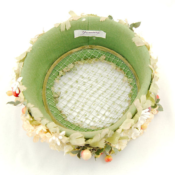 1960s Mini Fruits Hat Cats Like Us