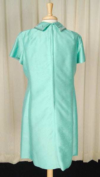 1960s Mint Beaded Dress Suit Cats Like Us