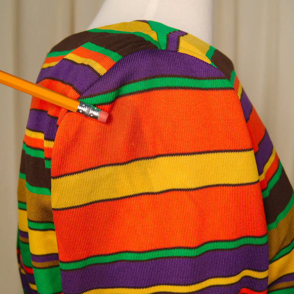 1960s Mod Striped Shift Dress Cats Like Us