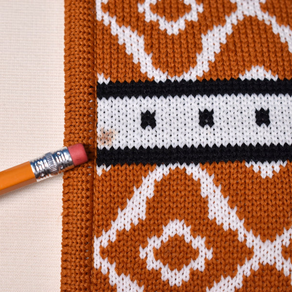 1960s Modern Rust Skirt Suit Cats Like Us