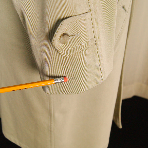 1960s Mohair Lined Trench Coat Cats Like Us