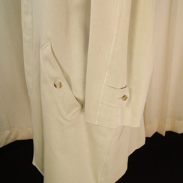 1960s Mohair Lined Trench Coat Cats Like Us