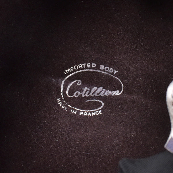 1960s Mr. John Brown Velvet Shoelace Hat Cats Like Us