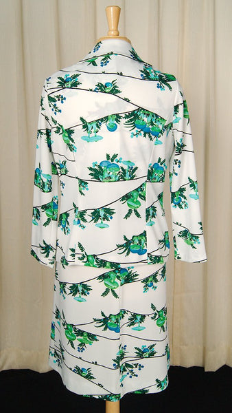 1960s Mushroom Dress & Jacket Set Cats Like Us