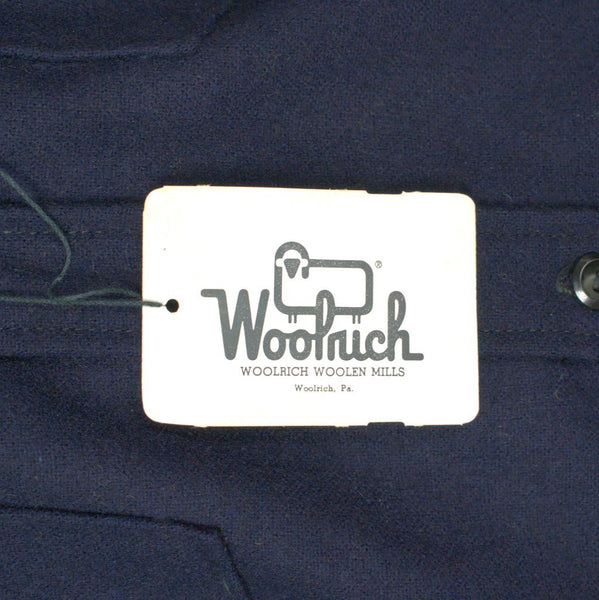 1960s Navy Blue Wool Shirt Cats Like Us