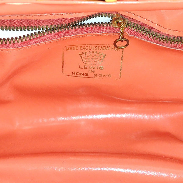 1960s Neon Weaved Handbag Cats Like Us