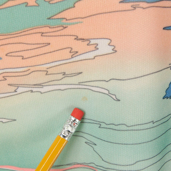 1960s Pastel Landscape Tank Set Cats Like Us