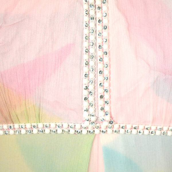 1960s Pastel Rainbow Maxi Dress Cats Like Us