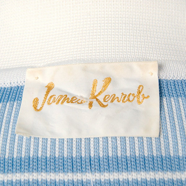 1960s Pastel Striped Knit Top Cats Like Us