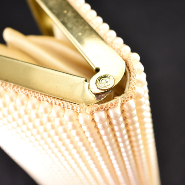 1960s Pearl Vintage Clutch Box Bag Cats Like Us