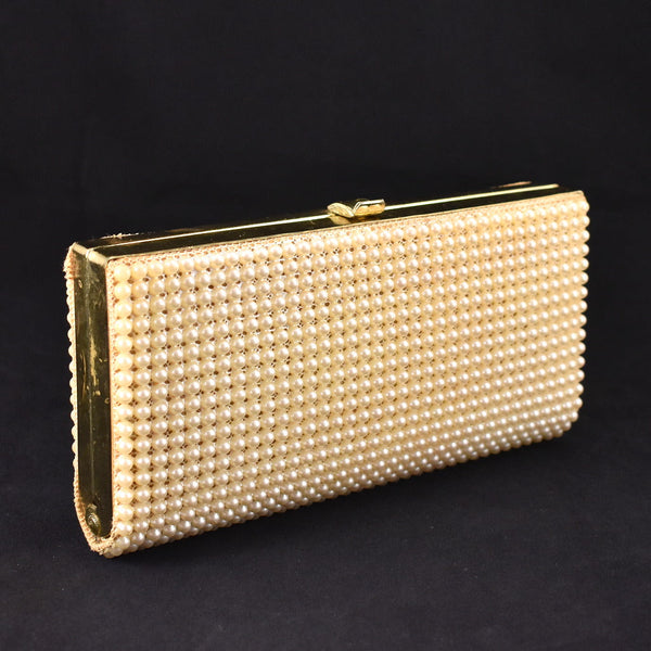 1960s Pearl Vintage Clutch Box Bag Cats Like Us