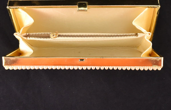 1960s Pearl Vintage Clutch Box Bag Cats Like Us