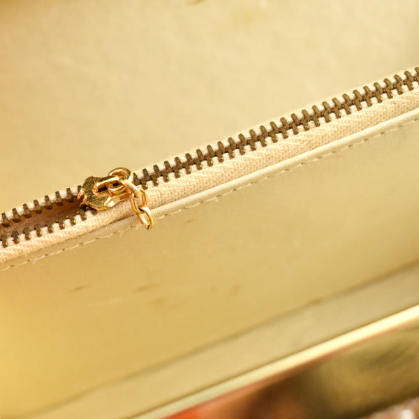 1960s Pearl Vintage Clutch Box Bag Cats Like Us