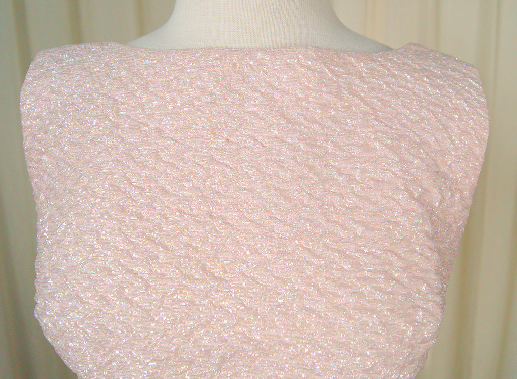 1960s Pink Bow Swing Dress  Cats Like Us