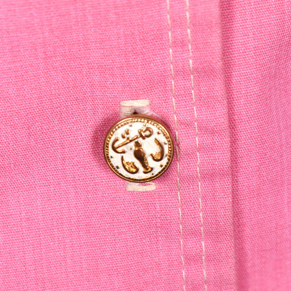 1960s Pink Button Shift Dress Cats Like Us
