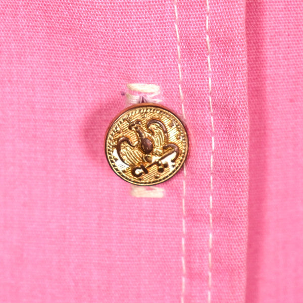 1960s Pink Button Shift Dress Cats Like Us